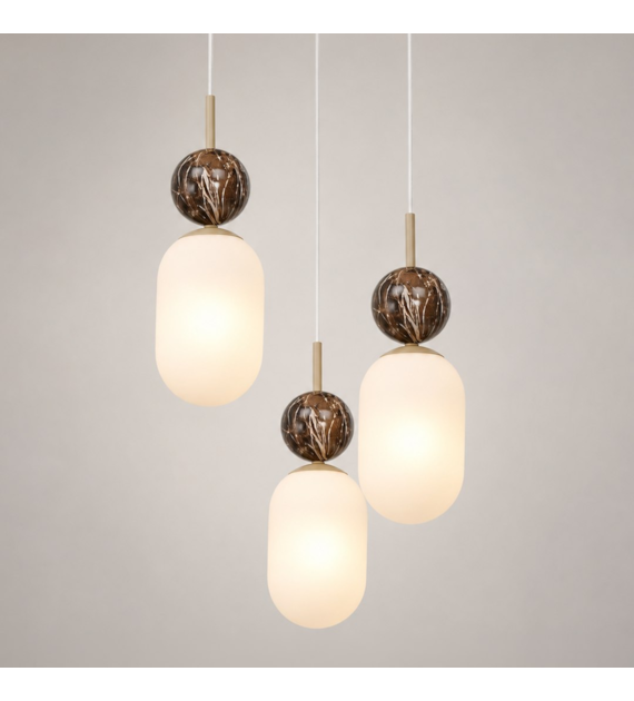Lampa wisząca Crema (koło) 3xE14