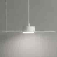 Lampa wisząca PIATTO Biała 1xGX53 fi 350mm