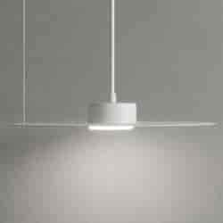 Lampa wisząca PIATTO Biała 1xGX53 fi 350mm