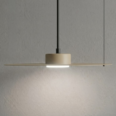 Lampa wisząca PIATTO Taupe 1xGX53 fi 350mm