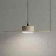 Lampa wisząca PIATTO Taupe 1xGX53 fi 350mm