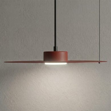 Lampa wisząca PIATTO Burgund 1xGX53 fi 350mm