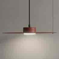 Lampa wisząca PIATTO Burgund 1xGX53 fi 350mm