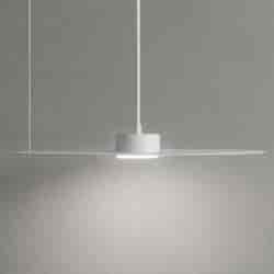 Lampa wisząca PIATTO Biała 1xGX53 fi 450mm