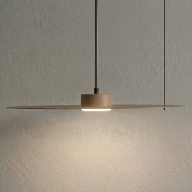 Lampa wisząca PIATTO Taupe 1xGX53 fi 450mm