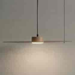 Lampa wisząca PIATTO Taupe 1xGX53 fi 450mm