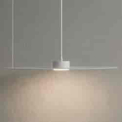 Lampa wisząca PIATTO Biała 1xGX53 fi 550mm