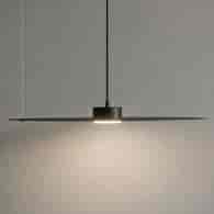 Lampa wisząca PIATTO Czarna 1xGX53 fi 550mm