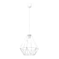 Lampa wisząca BASKET Biały 1xE27
