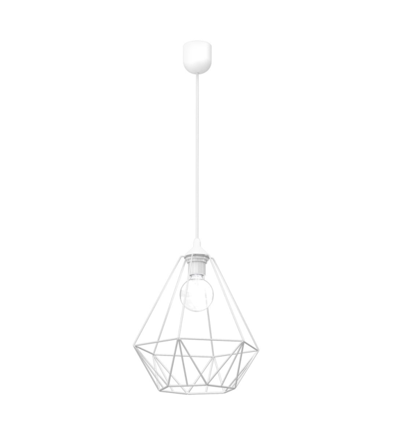 Lampa wisząca BASKET Biały 1xE27