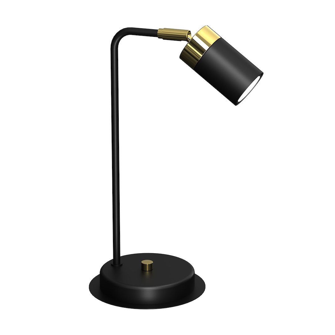 Lampka nocna JOKER BLACK/GOLD 1xGU10 Milagro