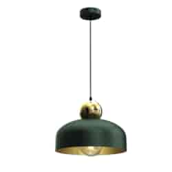 Lampa Wisząca HARALD GOLD/GREEN 1xE27