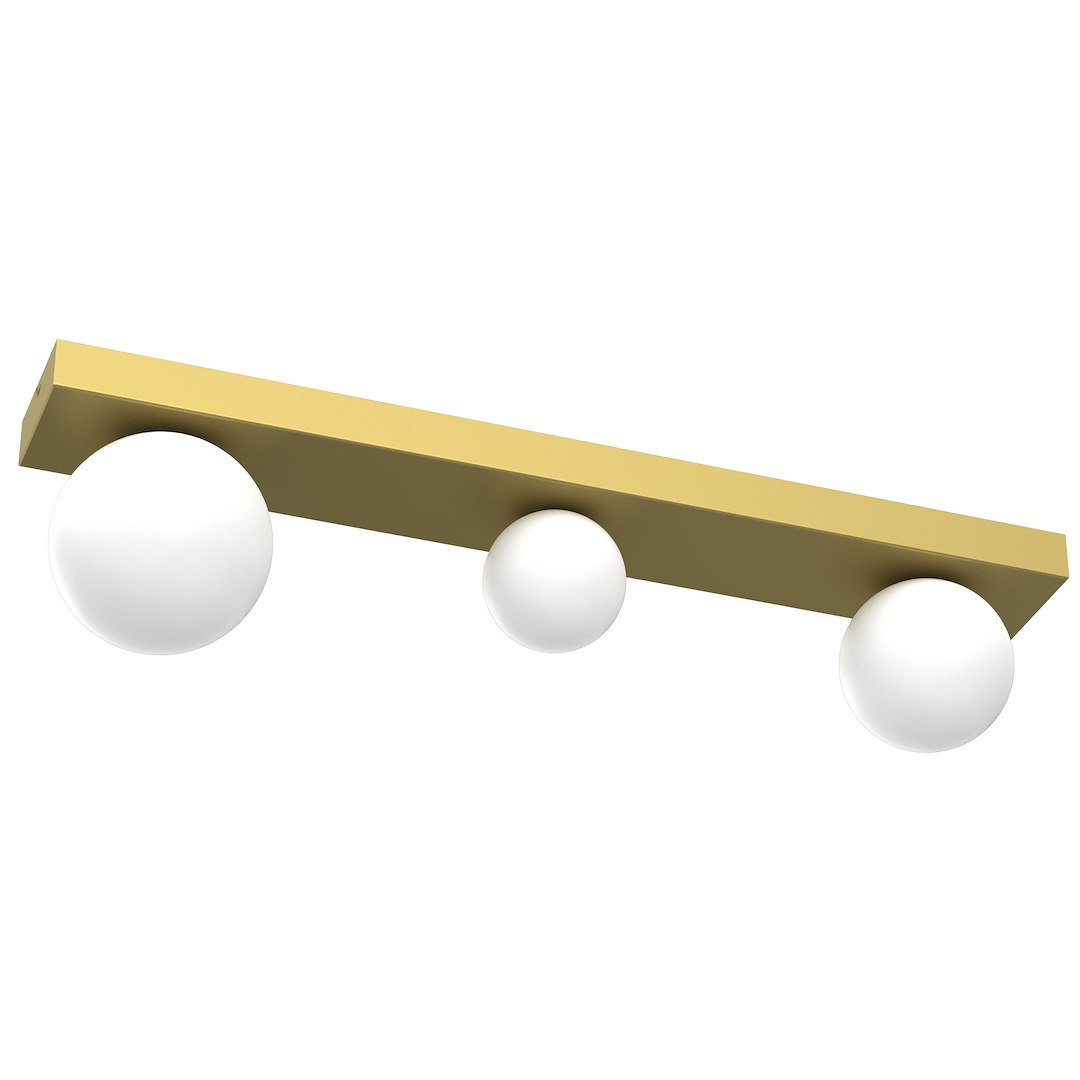Lampa sufitowa BIBIONE GOLD 3xG9 Milagro