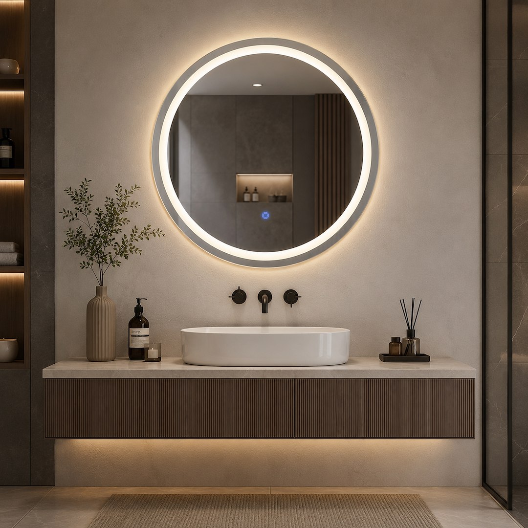 Lustro Laguna fi 600mm 16W LED 3000K-4000K-6000K Milagro — widok produktu