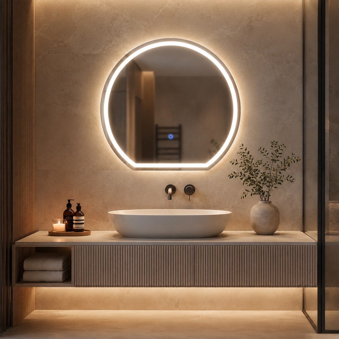 Lustro Laguna 2 600x450mm 16W LED 3000K-4000K-6000K Milagro — widok produktu