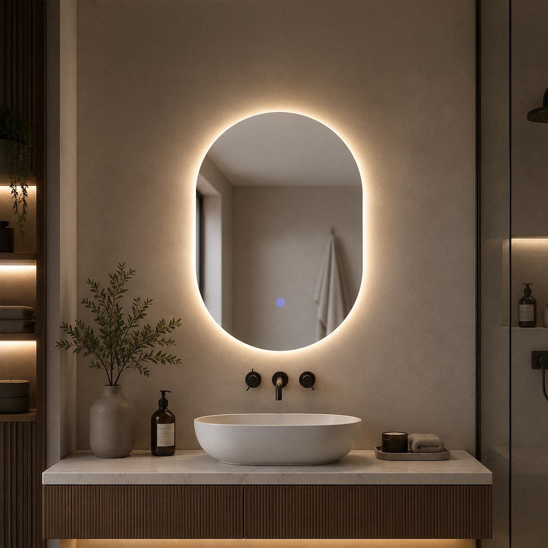 Lustro Belissa 500x700mm 16W LED 3000K-4000K-6000K Milagro — widok produktu
