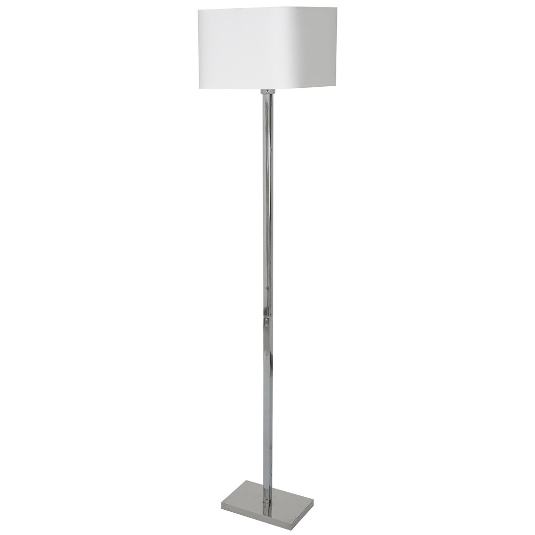 Lampa stojąca Napoli 1xE27 Biały / Chrom Milagro — widok produktu