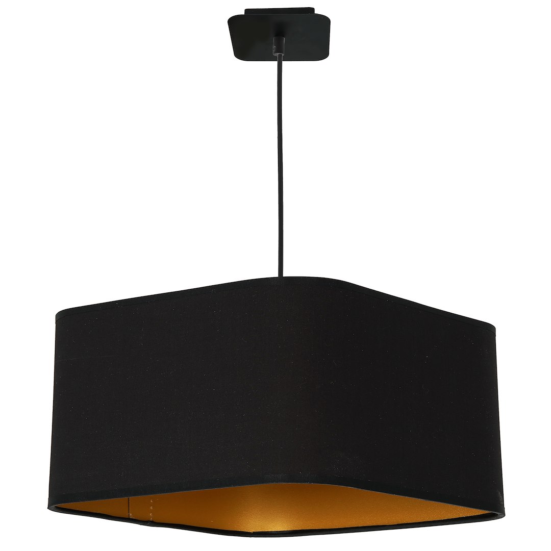 Lampa wisząca NAPOLI BLACK/GOLD 1xE27 Milagro — widok produktu