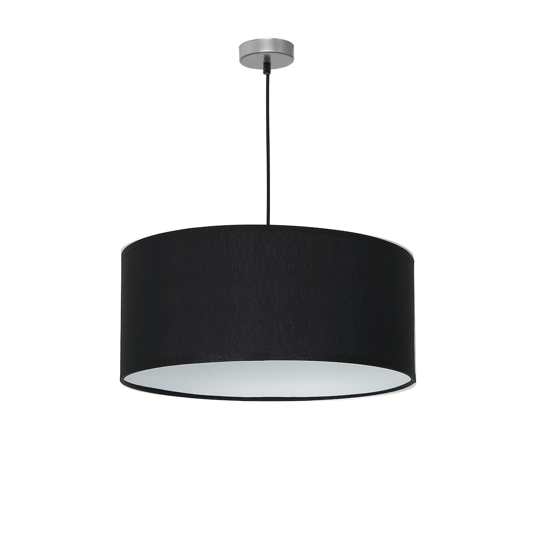 Lampa wisząca CASINO BLACK/CHROME 1xE27 Milagro — widok produktu