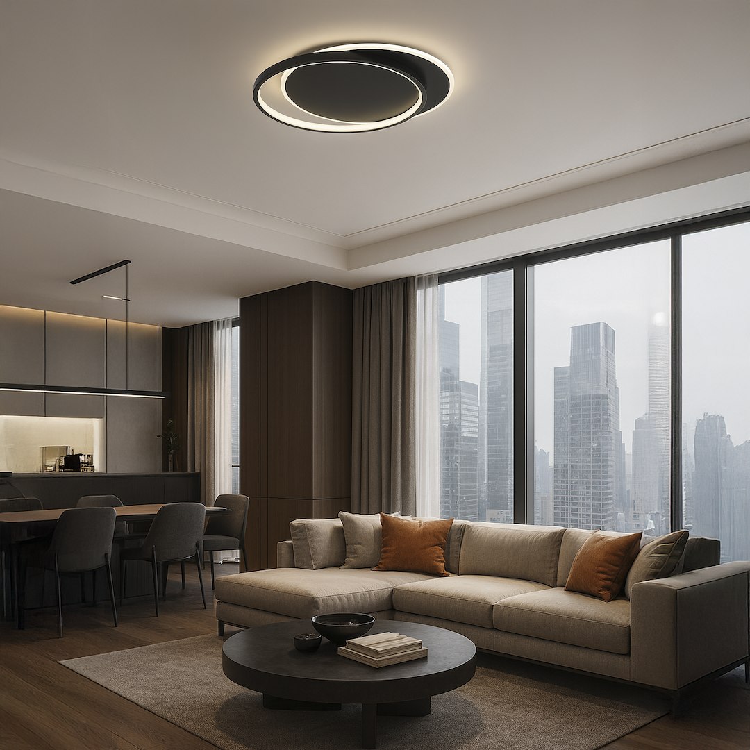 Lampa sufitowa CORDOBA BLACK 30W LED Milagro — widok produktu