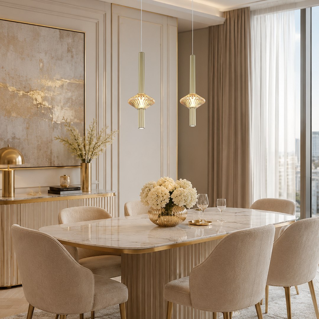 Lampa wisząca Padre Gold 7W LED Milagro — widok produktu