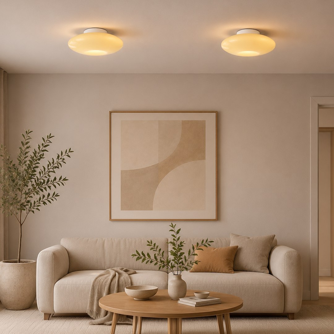 Lampa sufitowa Robin Beige 14W LED Milagro — widok produktu