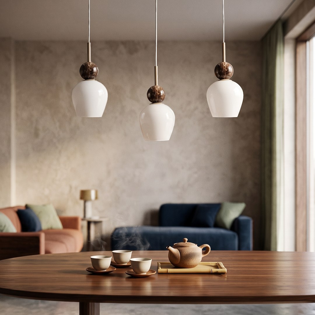 Lampa wisząca Carrara 3xE14 Milagro — widok produktu