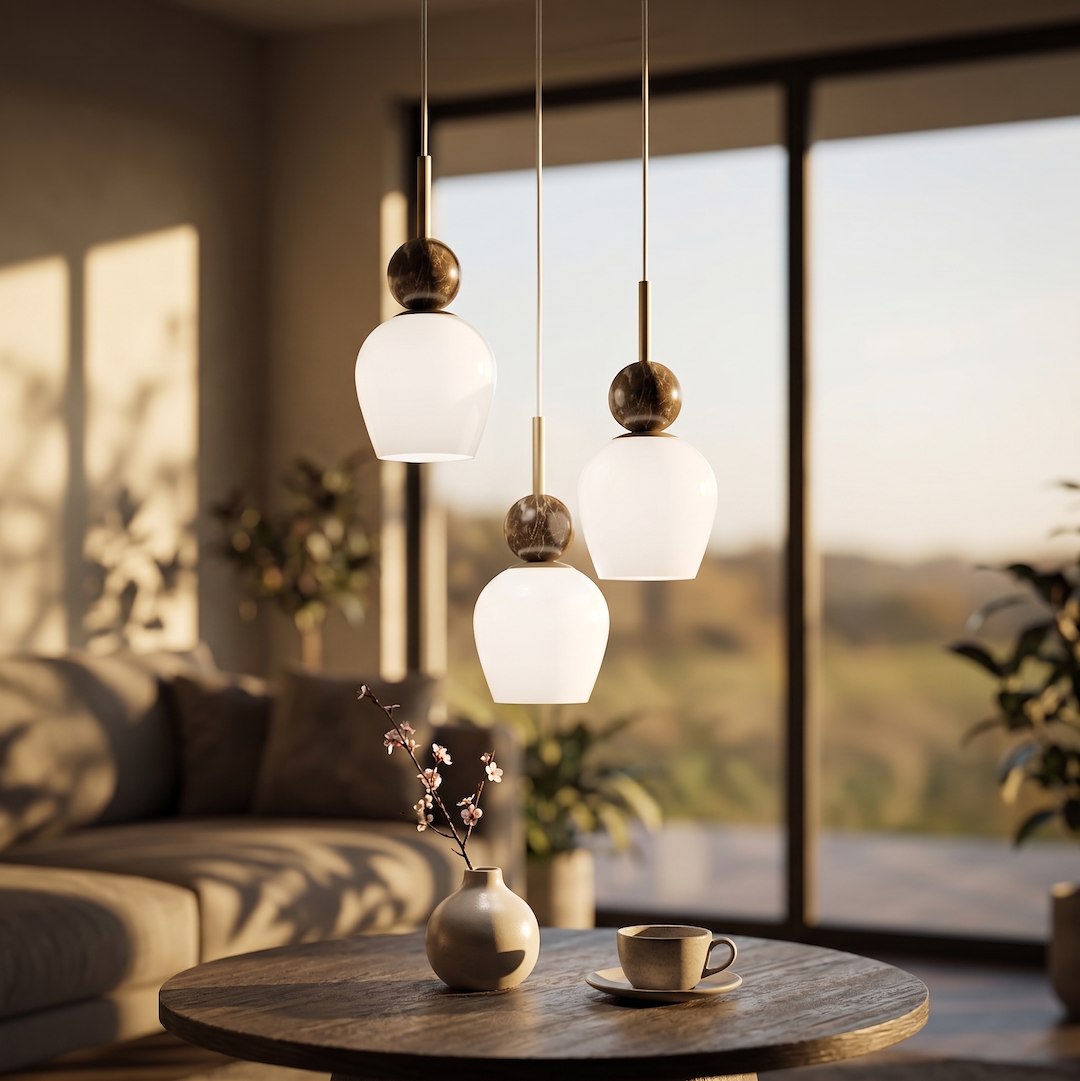 Lampa wisząca Carrara (koło) 3xE14 Milagro — widok produktu