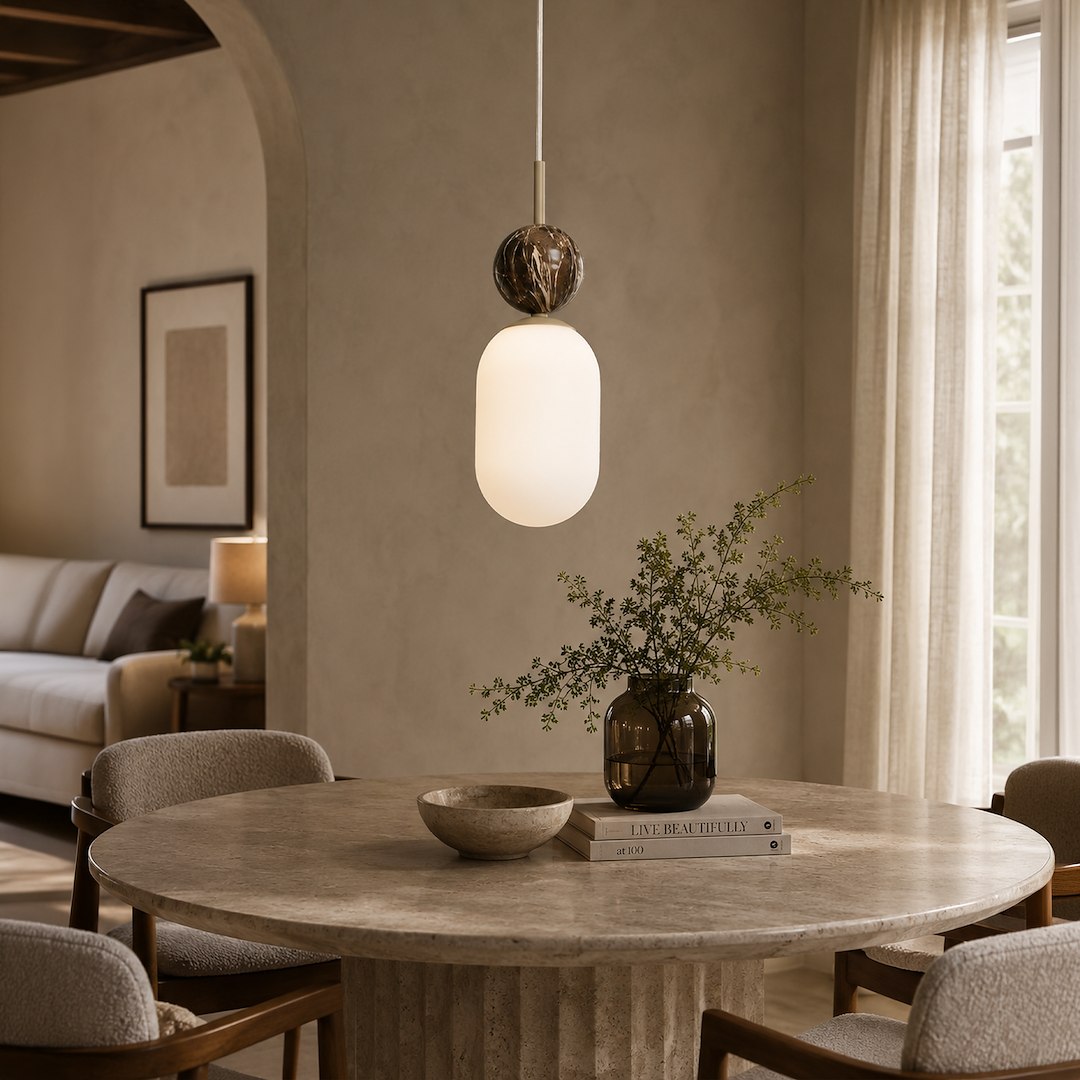 Lampa wisząca Crema 1xE14 Milagro — widok produktu