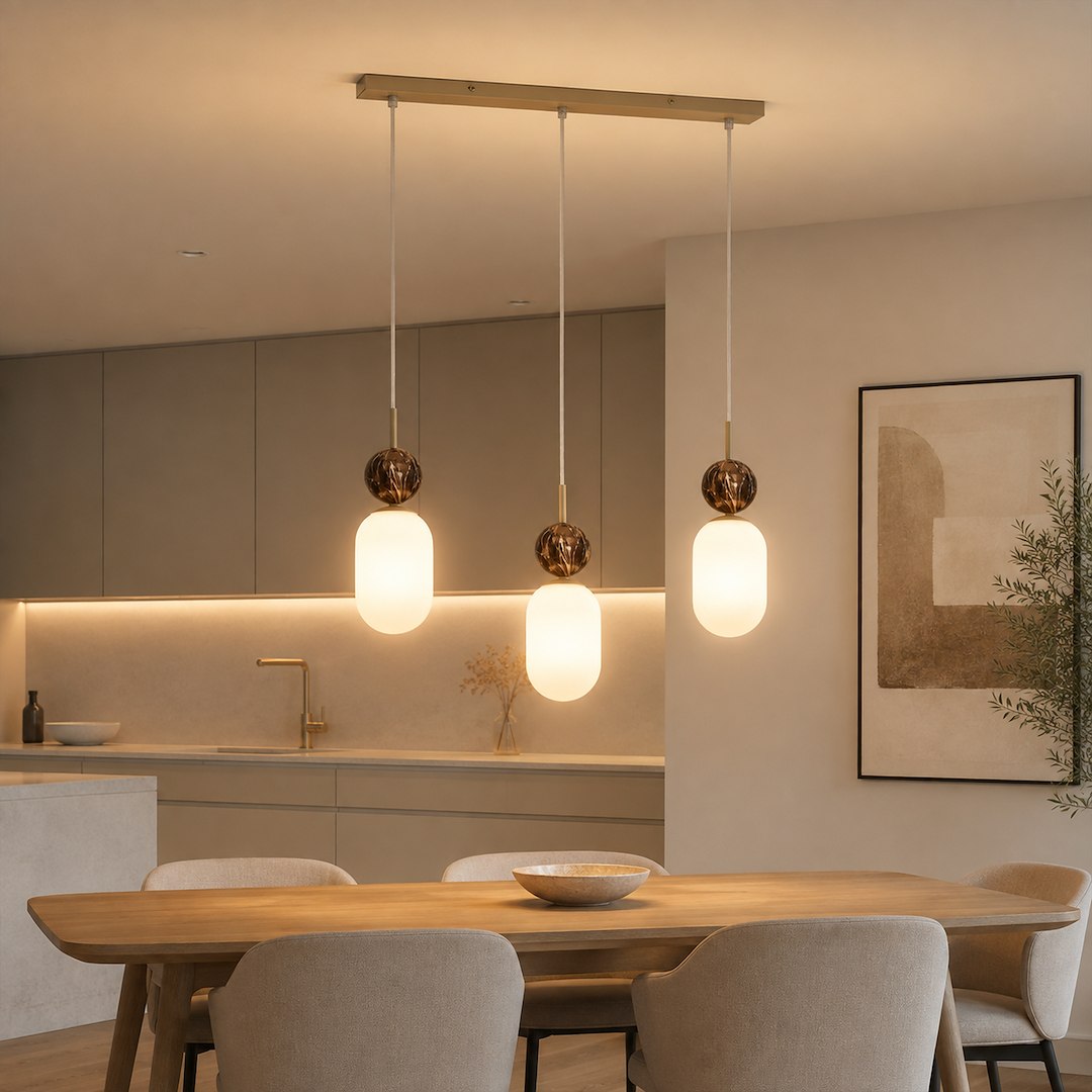 Lampa wisząca Crema 3xE14 Milagro — widok produktu