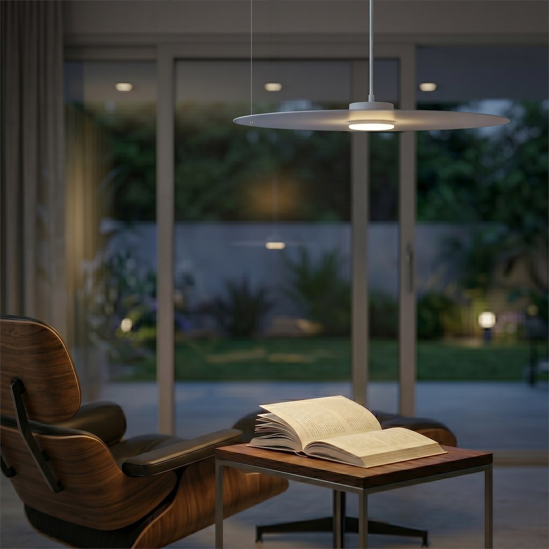 Lampa wisząca PIATTO Biała 1xGX53 fi 550mm Milagro — widok produktu