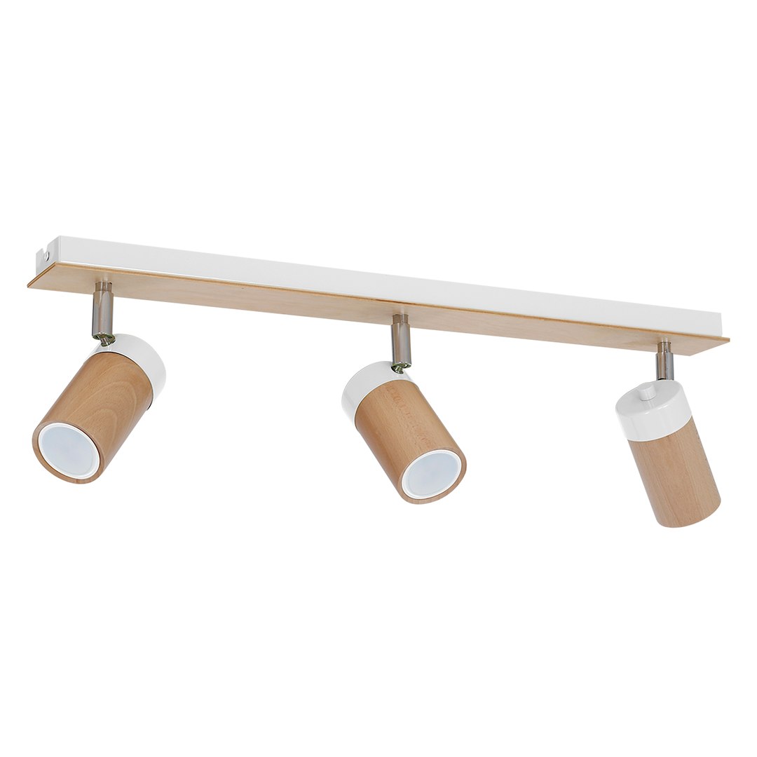 Lampa sufitowa Baron 3xGU10 Biały Milagro — widok produktu