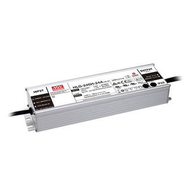MEAN WELL HLG-240H-12-A Zasilacz impulsowy; LED; 192W; 12V; 16A; 90-305 VAC; 127-431 VDC; IP65