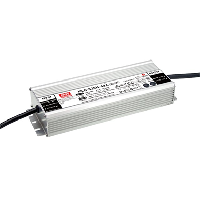MEAN WELL HLG-320H-12-A Zasilacz impulsowy; LED; 264W; 12V; 22A; 90-305VAC; 127-431VDC; IP65
