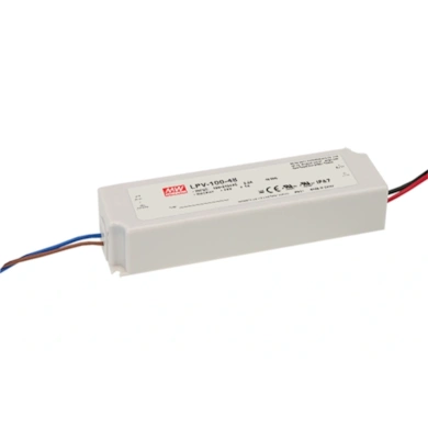 MEAN WELL LPV-100-24 Zasilacz impulsowy; LED; 100.8W; 24V; 4.2A; 90-264VAC; 127-370VDC; IP67